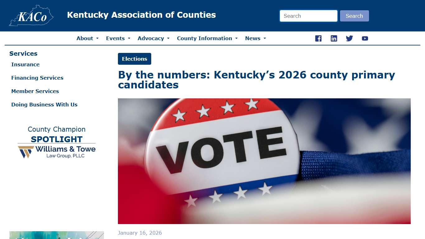 - The Kentucky Association of Counties